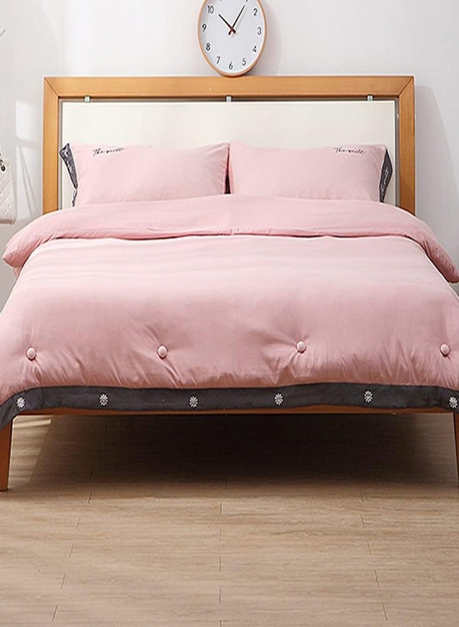Mluffy Mushroom Duvet Cover Comforter Pins Cotton Quilt Fixer Duvet Double-Sided Fasteners Anti-Movement Bed Quilt for Blanket (Pink) (Pack of 10) - Image 4